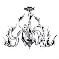 Потолочная люстра Lightstar Cigno Collo Ch 751184 Потолочная люстра Lightstar Cigno Collo Ch 751184