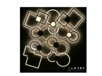 Настенно-потолочный светильник Galaxy X046124 24W 3000K BK iLedex Настенно-потолочный светильник Galaxy X046124 24W 3000K BK iLedex