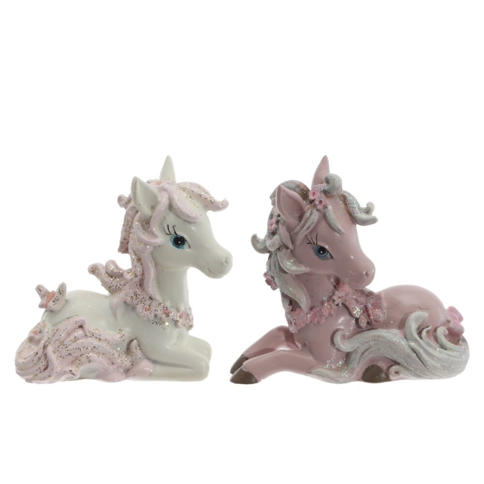 Фигурка декоративная "Лошадка", L7 W2,5 H6 см, 2в.