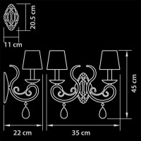 Бра Osgona Ricerco 693622 Бра Osgona Ricerco 693622