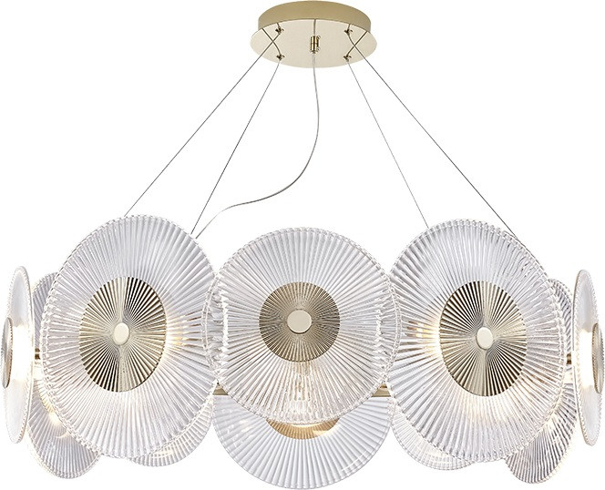 Подвесной светильник 4540 4548+2/S gold Newport