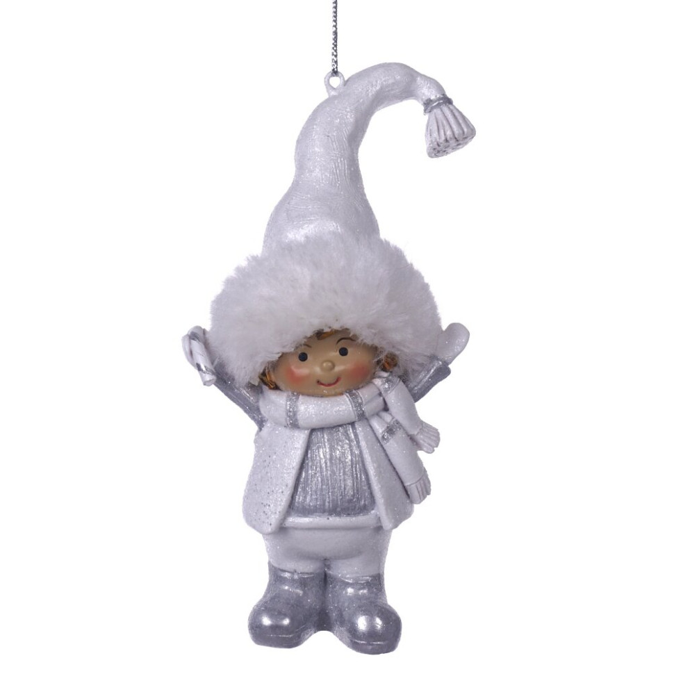 Фигурка декоративная подвесная "Дети",  L6 W5 H13 см, 2в.