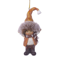 Фигурка декоративная подвесная "Дети",  L6 W5 H13 см, 2в.