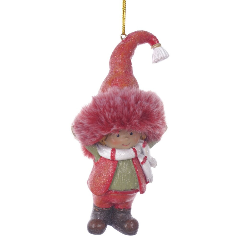 Фигурка декоративная подвесная "Дети",  L6 W5 H13 см, 2в.