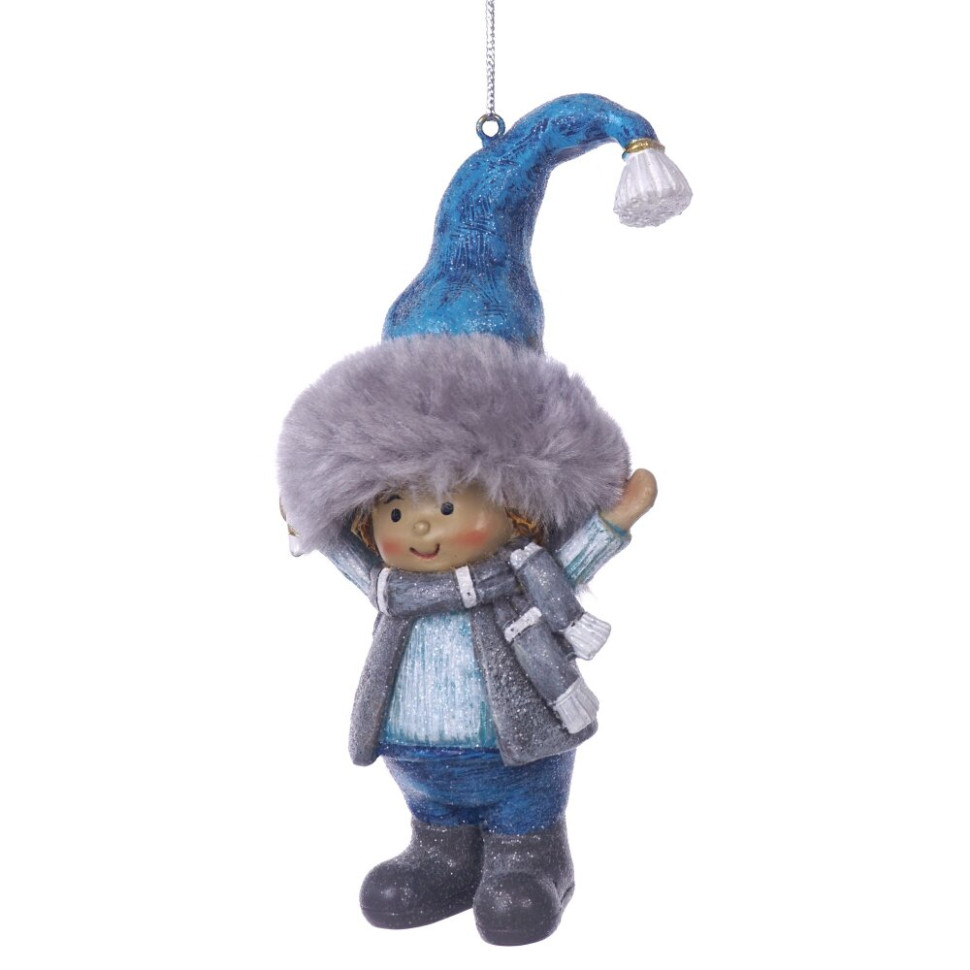 Фигурка декоративная подвесная "Дети",  L6 W5 H13 см, 2в.