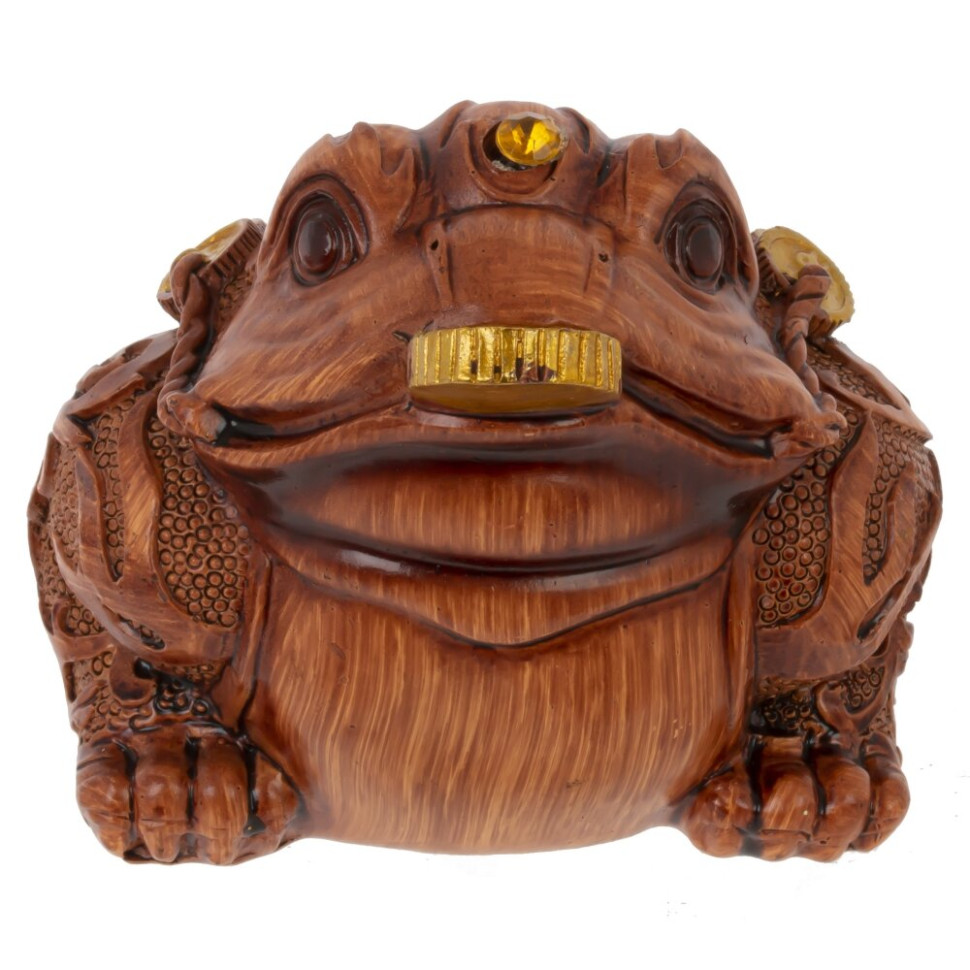 Фигурка декоративная "Лягушка денежная", L10 W8,5 H7,5 см