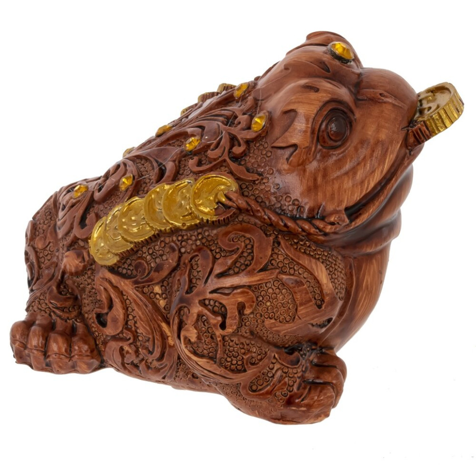 Фигурка декоративная "Лягушка денежная", L10 W8,5 H7,5 см