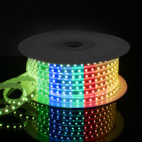 Светодиодная лента LS002 220V RGB Лента светодиодная 220V 11W 60Led 5050 IP65 мульти, 50 м Elektrostandard