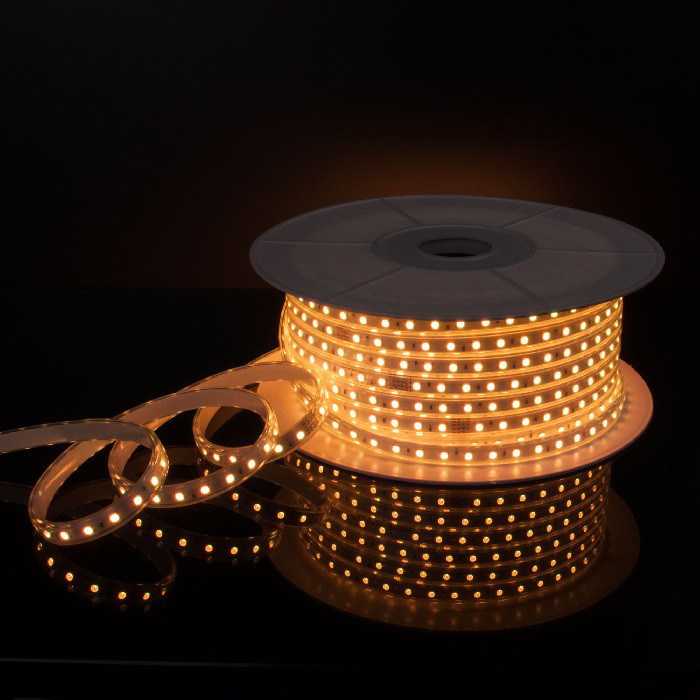 Светодиодная лента LS002 220V RGB Лента светодиодная 220V 11W 60Led 5050 IP65 мульти, 50 м Elektrostandard