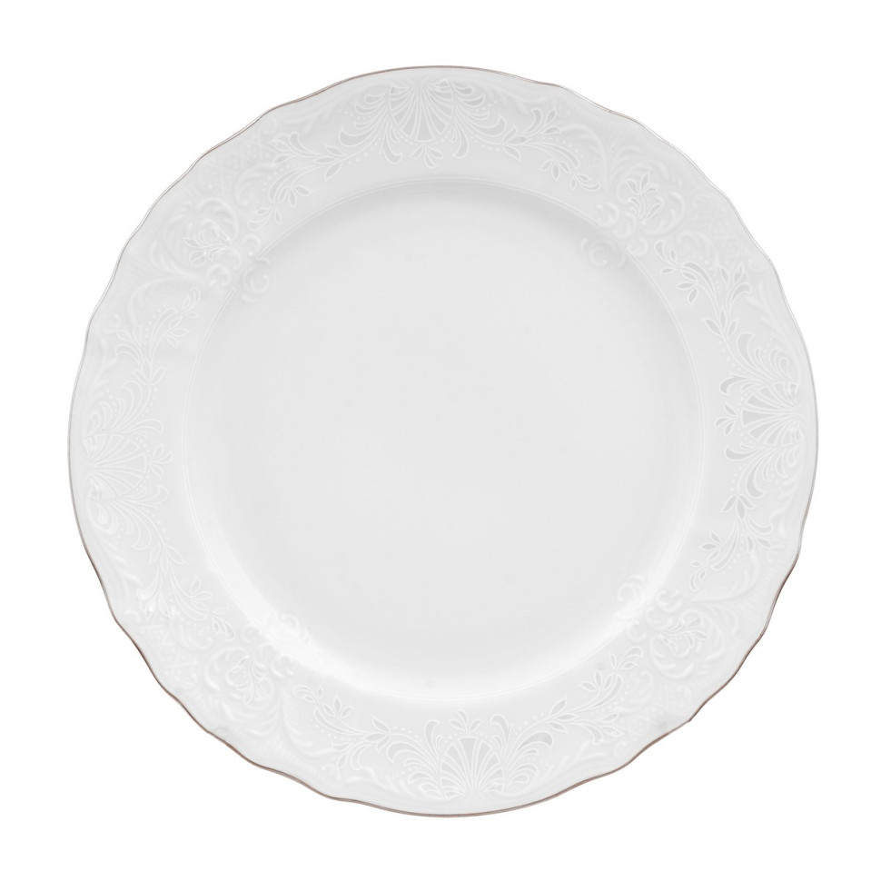 Набор тарелок 21см.6шт."Бернадот Платина 2021" Bernadotte