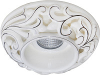 Точечный светильник N1629 N1630-White+silver Donolux