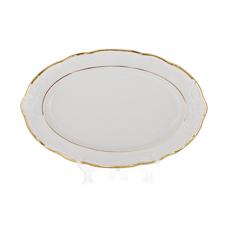 Блюдо овальное 36см."Менуэт" Thun