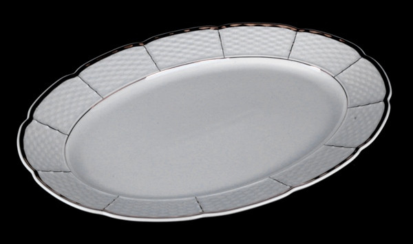 Блюдо овальное 36см."Менуэт" Thun