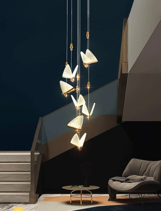 Подвесной светильник Butterfly OM8201008-7 rose gold DeLight Collection