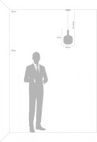 Подвесной светильник Zelma FR8012PL-01AM Freya