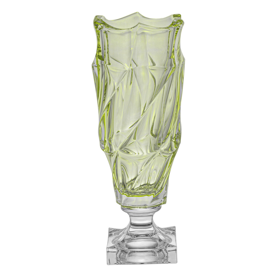 Ваза для цветов н/н 38cм."Flamenco" зеленая