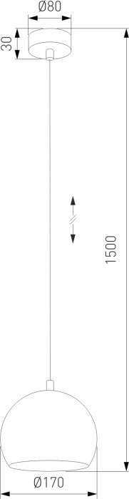 Подвесной светильник Zoe 10172 Zoe TK Lighting