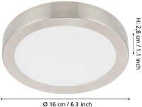 Потолочный светильник FUEVA 5 900583 Eglo Потолочный светильник FUEVA 5 900583 Eglo