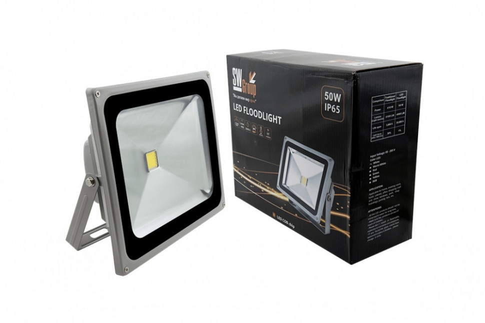 Прожектор уличный FL-COB-50-CW SWG