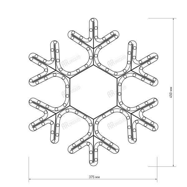 Световая фигура  025315 Ardecoled