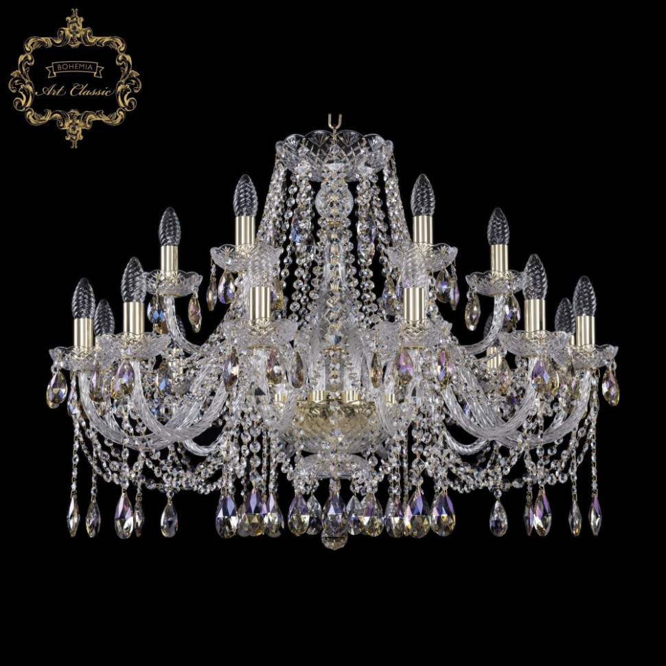 Подвесная люстра 11.12 11.12.12+6.300.Gd.Sp.K801 Art Classic