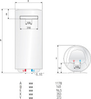 Водонагреватель Ariston ABS PRO ECO PW 80 V SLIM