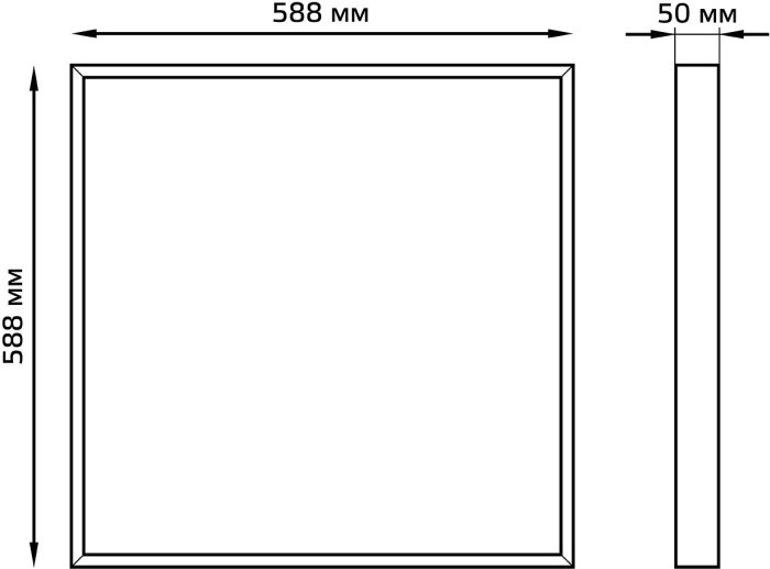 Светодиодная панель Mir G1-R3-00010-31G02-2003550 Gauss