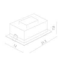 Точечный светильник Studio A3007PL-2WH Arte Lamp