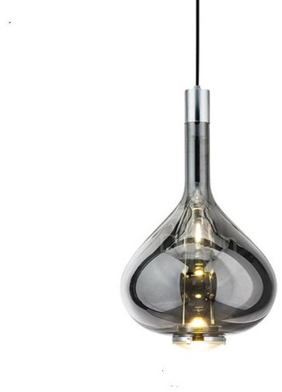 Подвесной светильник 9872 9872P chrome/smoky DeLight Collection