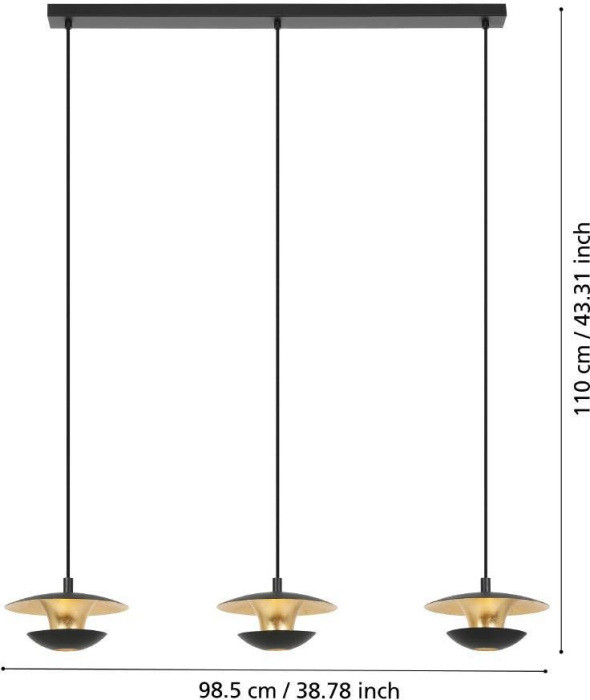 Подвесной светильник Nuvano 99663 Eglo