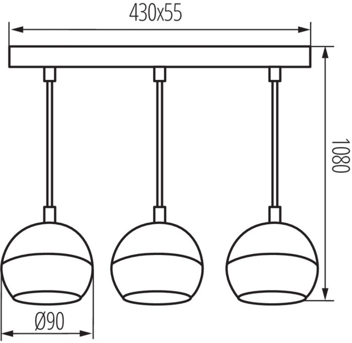 Подвесной светильник GALOBA 33685 Kanlux