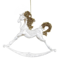 Украшение новогоднее "Лошадка", L14 W1 H12 см