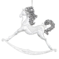 Украшение новогоднее "Лошадка", L14 W1 H12 см