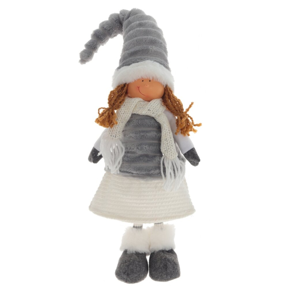 Игрушка набивная "Девочка, Мальчик", L15 W10 H53/33 см, 2в.