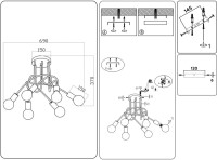 Потолочная люстра Traditional TR80419 Ambrella
