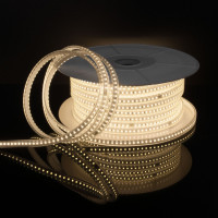 Светодиодная лента LS014 220V Лента светодиодная 220V 8W 60Led 2835 IP65 дневной белый, 50 м Elektrostandard