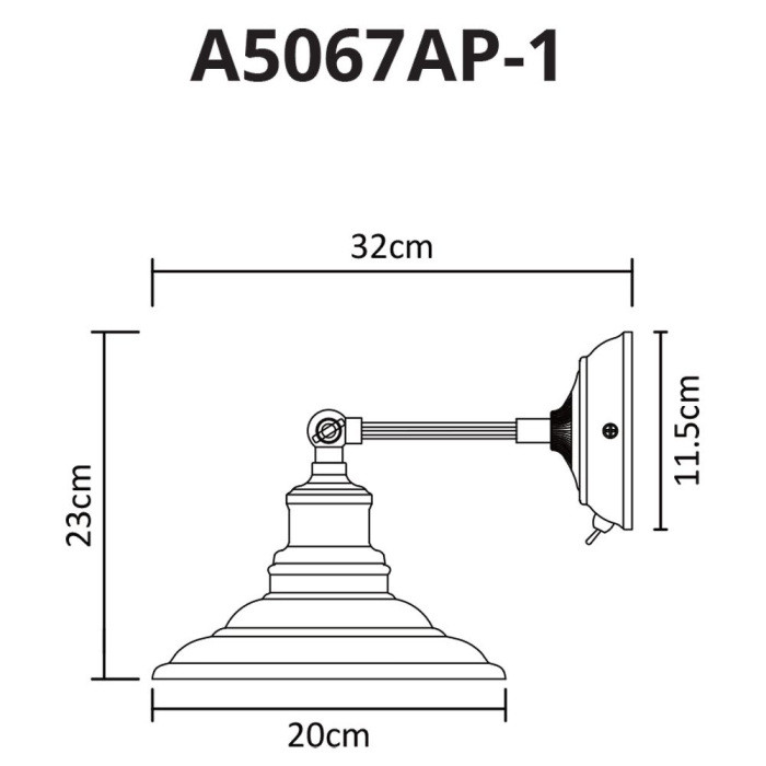 Спот Lido A5067AP-1WH Arte Lamp