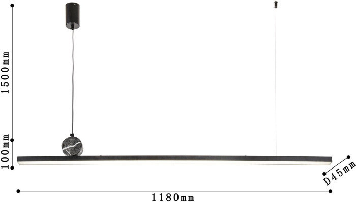 Подвесной светильник Firmato 4060-2P F-Promo