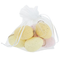 Набор из 6-ти изделий декоративных подвесных "Яйцо" (3,5*5,5), L13 W4 H17 см