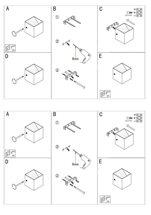 Настенный светильник MISTERY GW-9201A-5-WH-WW DesignLed