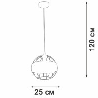 Подвесной светильник V3973-1/1S Vitaluce