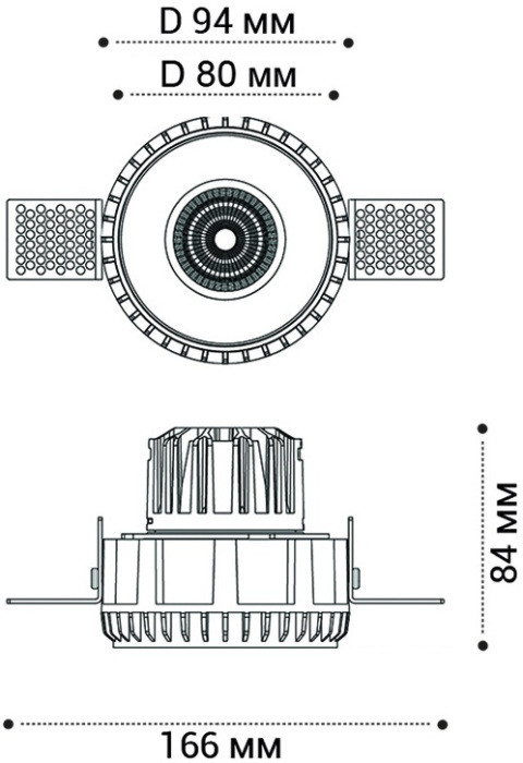Точечный светильник IT08-8021 IT08-8021 white 4000K Italline