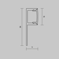 Профиль для светодиодной ленты  636001 Maytoni
