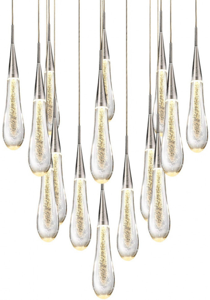 Подвесной светильник Pour MD-023B-15 chrome DeLight Collection