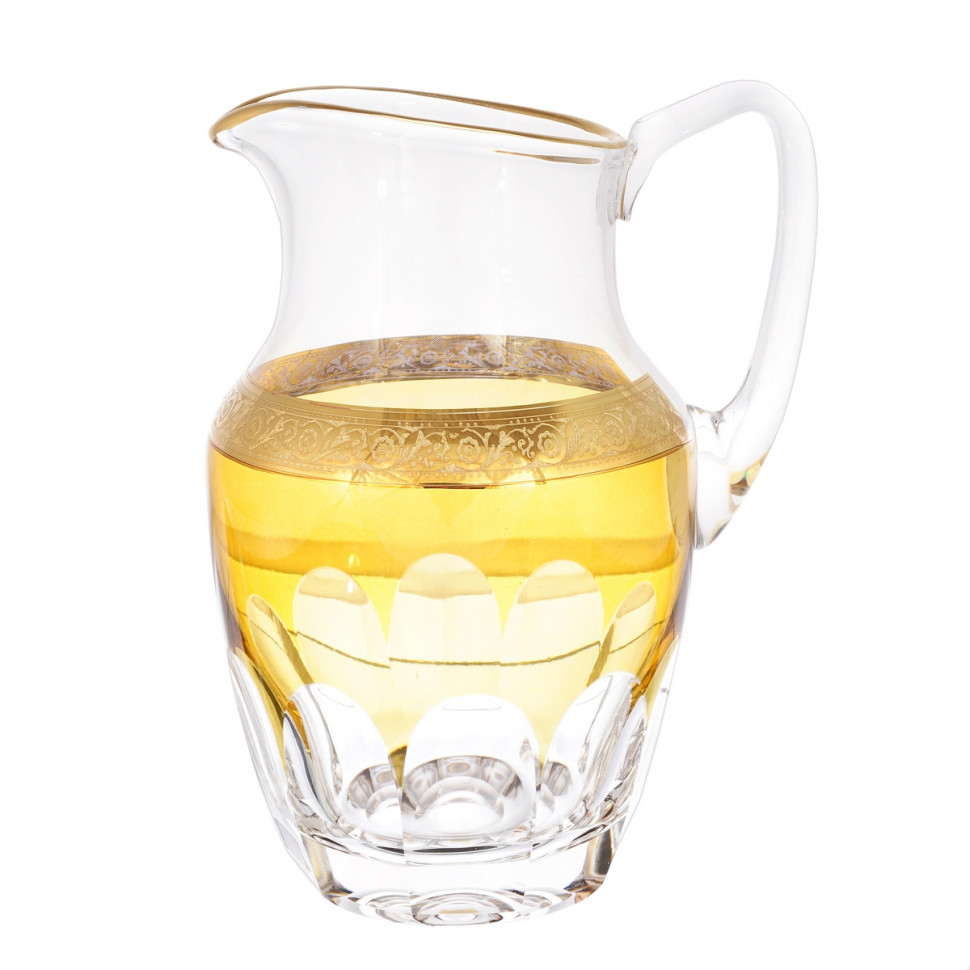 Кувшин 1,4л."Кветна Гарден Амбре" янтарный