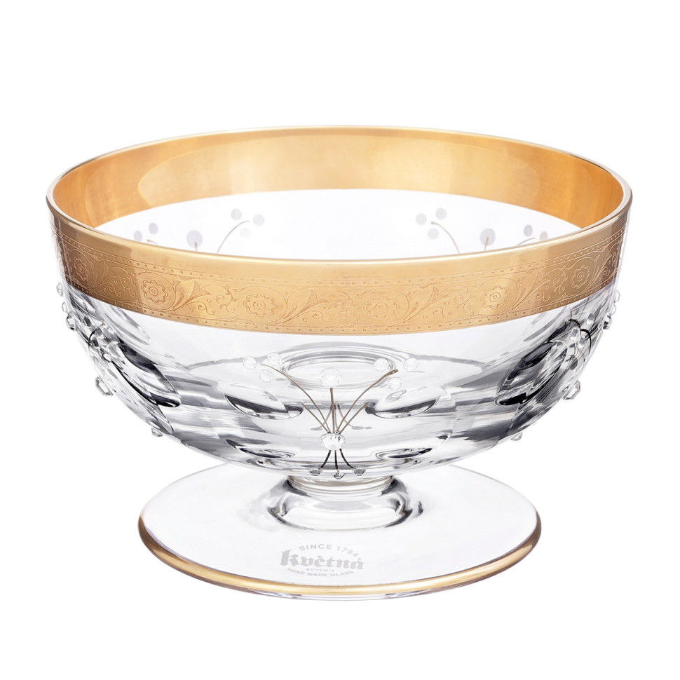 Ваза для конфет н/н 11см."Kvetna Джесси стразы"