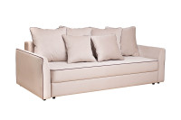Диван Mores трехместный раскладной бежевый с кантом Диван Mores трехместный раскладной бежевый с кантом