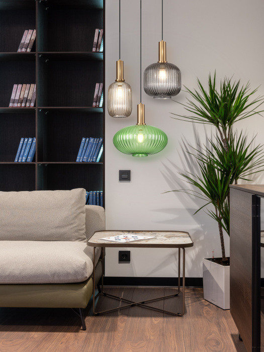 Подвесной светильник Zelma FR8012PL-01GN Freya