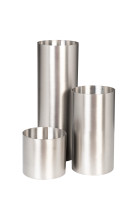 Ваза металлическая матовый никель Ваза металлическая матовый никель