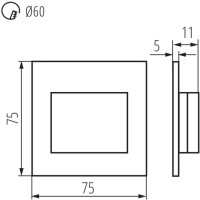 Подсветка для лестниц и ступеней ERINUS 33331 Kanlux